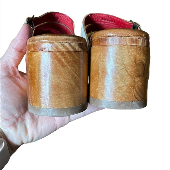 Bed Stu Adriana Clog Heels in Tan Rustic Lux Size 10 New - Picture 6 of 10